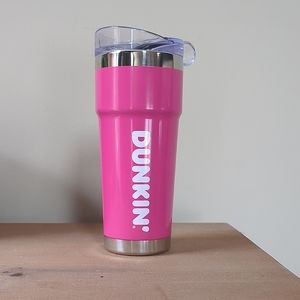 Dunkin'  2020 hot pink, 24 oz tumbler